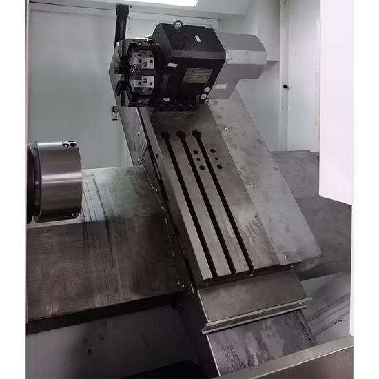 GSK/Siemens/Fanuc CNC 제어 기능을 갖춘 CK35L 경사 침대 CNC 선반